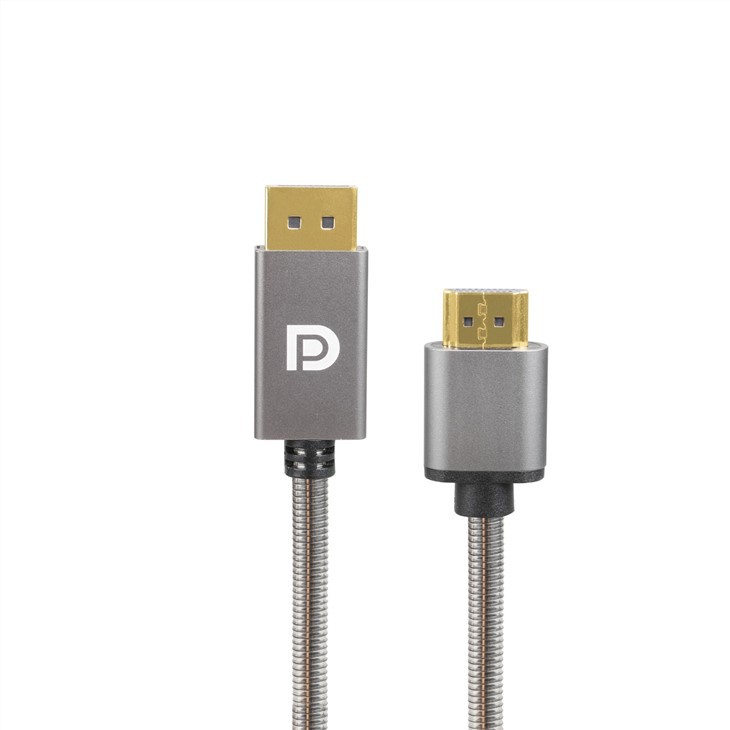 Bộ chuyển đổi DP1.2V Nam sang HDMI Nữ 2 bằng thép không gỉ. 0 V